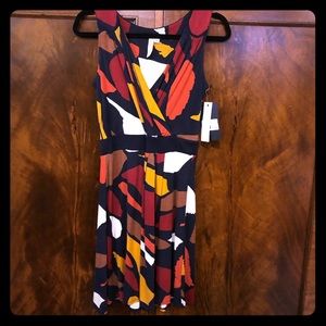 NWT Envi sleeveless surplice dress